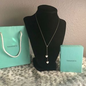 🌟VERY RARE🌟Tiffany solid heart lariat necklace